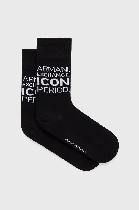 čierna Ponožky Armani Exchange Dámsky