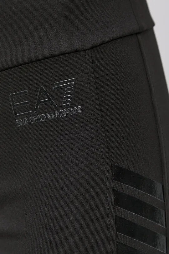 fekete EA7 Emporio Armani legging
