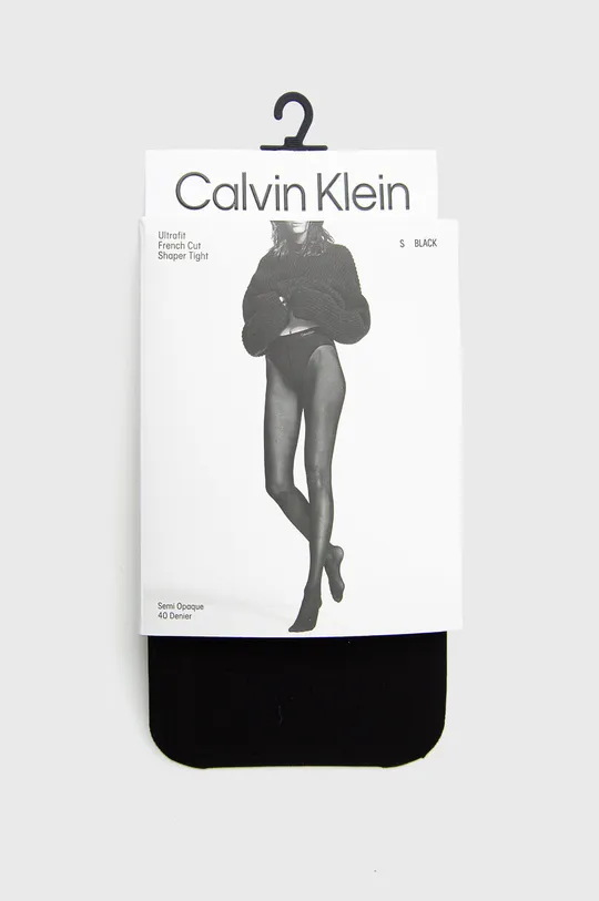 čierna Pančuchové nohavice Calvin Klein Dámsky