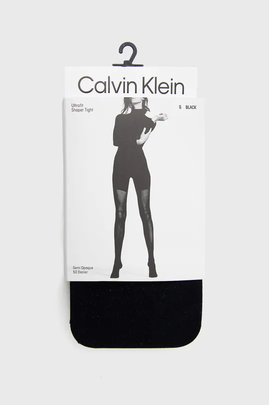 czarny Calvin Klein rajstopy Damski