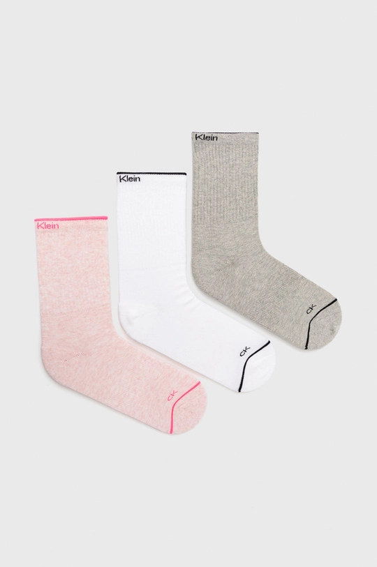 różowy Calvin Klein skarpetki (3-pack) Damski