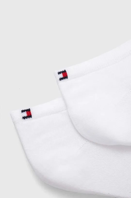 Ponožky Tommy Hilfiger 4-pak biela