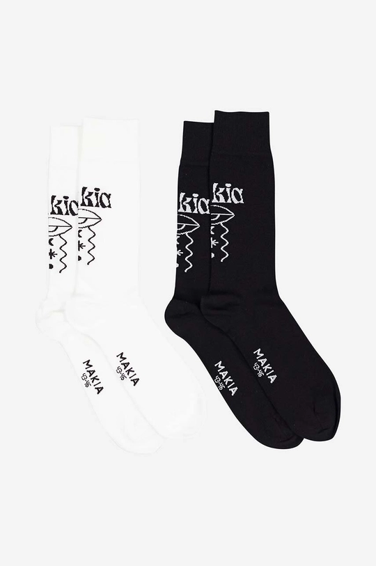 Makia socks Smiley  80% Organic cotton, 18% Polyamide, 2% Elastane