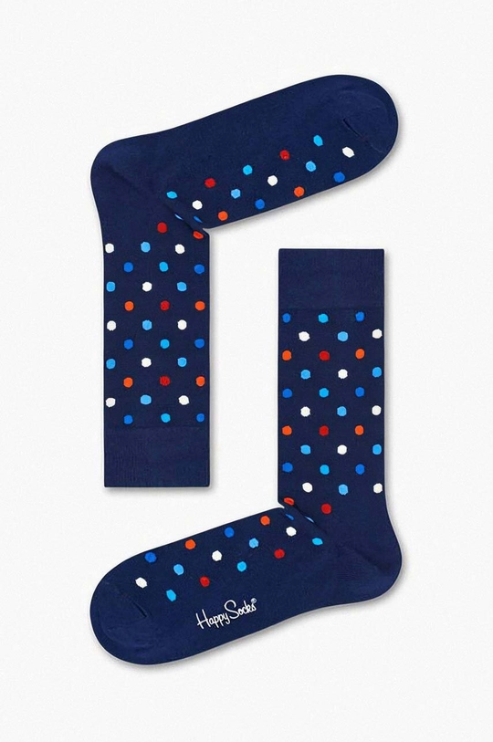 Κάλτσες Happy Socks Skarpety Happy Socks DOT01 6004 DOT01.6004.D σκούρο μπλε AW24