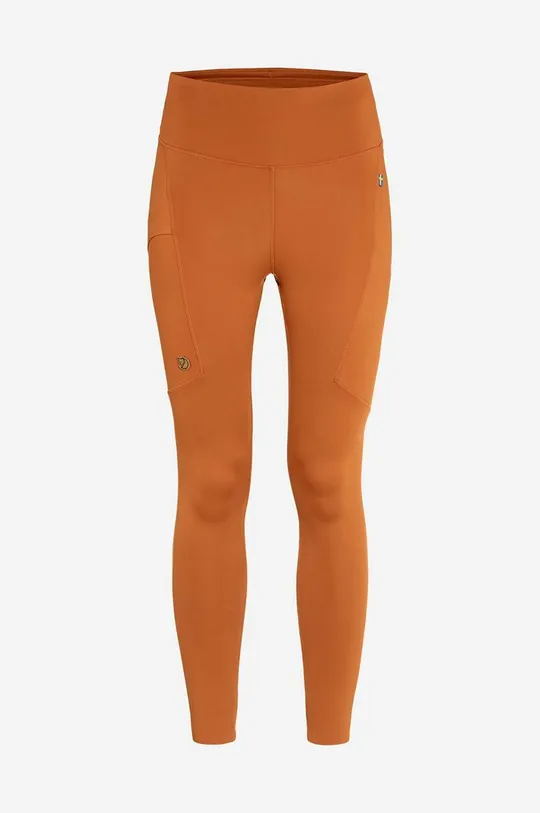 orange Fjallraven leggings Abisko Tights