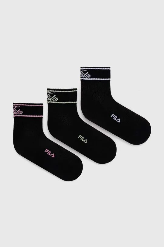 μαύρο Κάλτσες Fila 3-pack Γυναικεία