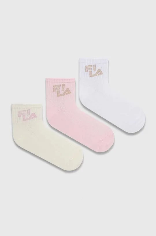 ροζ Κάλτσες Fila 3-pack Γυναικεία
