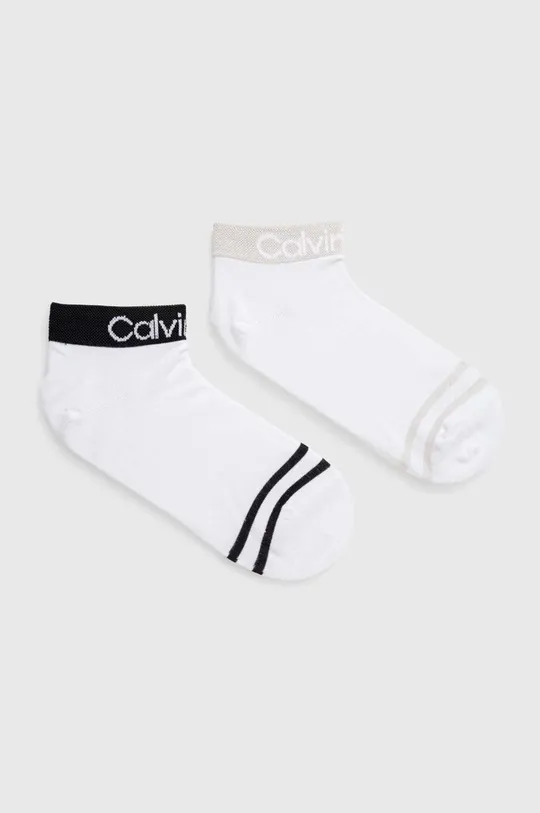 biela Ponožky Calvin Klein 4-pak Dámsky