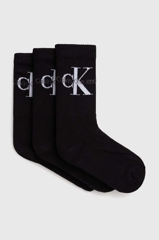 чорний Шкарпетки Calvin Klein Jeans 3-pack Жіночий