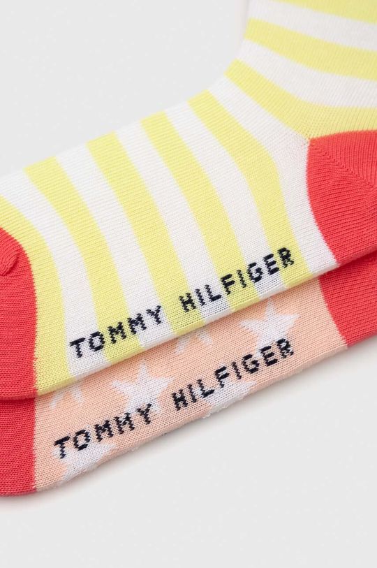 Dětské ponožky Tommy Hilfiger pastelově růžová