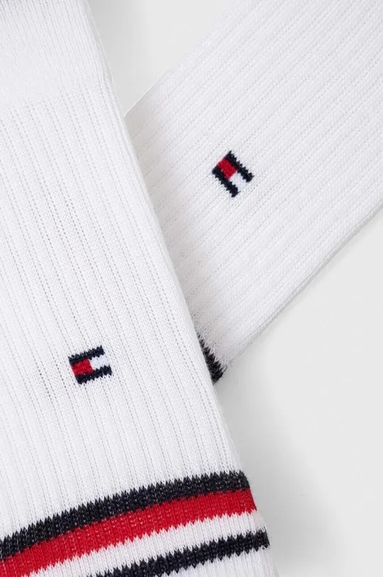 Detské ponožky Tommy Hilfiger 2-pak biela