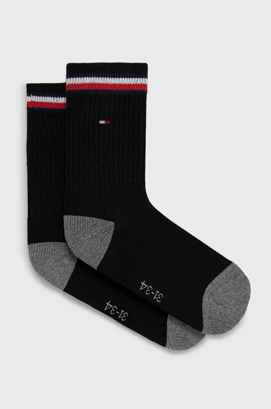 чорний Дитячі шкарпетки Tommy Hilfiger 2-pack Дитячий