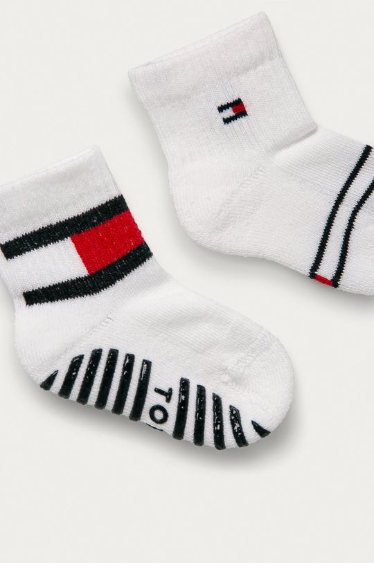 Tommy Hilfiger - Dětské ponožky (2-pack) bílá
