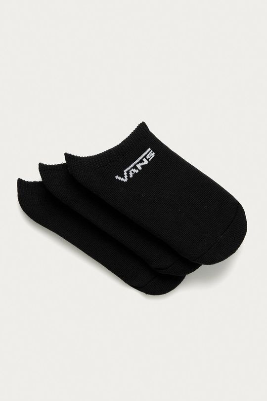 čierna Vans - Detské ponožky (3-pak) Detský