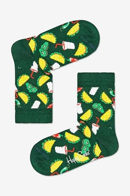 барвистий Дитячі шкарпетки Happy Socks Taco Дитячий