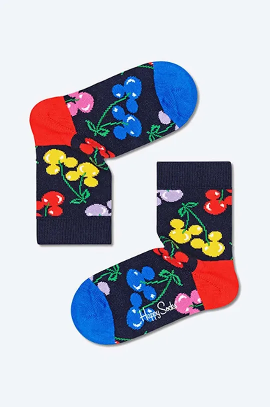 темно-синій Дитячі шкарпетки Happy Socks x Disney Very Cherry Mickey Дитячий