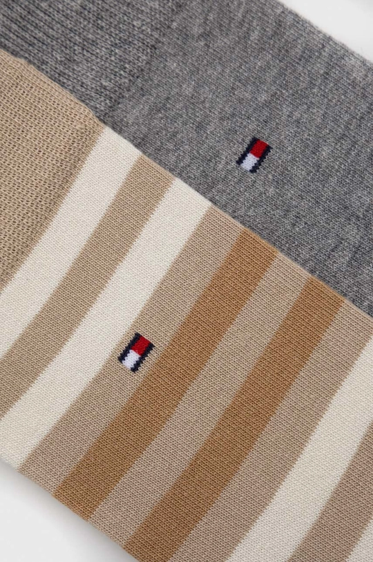 Čarape Tommy Hilfiger 2-pack bež