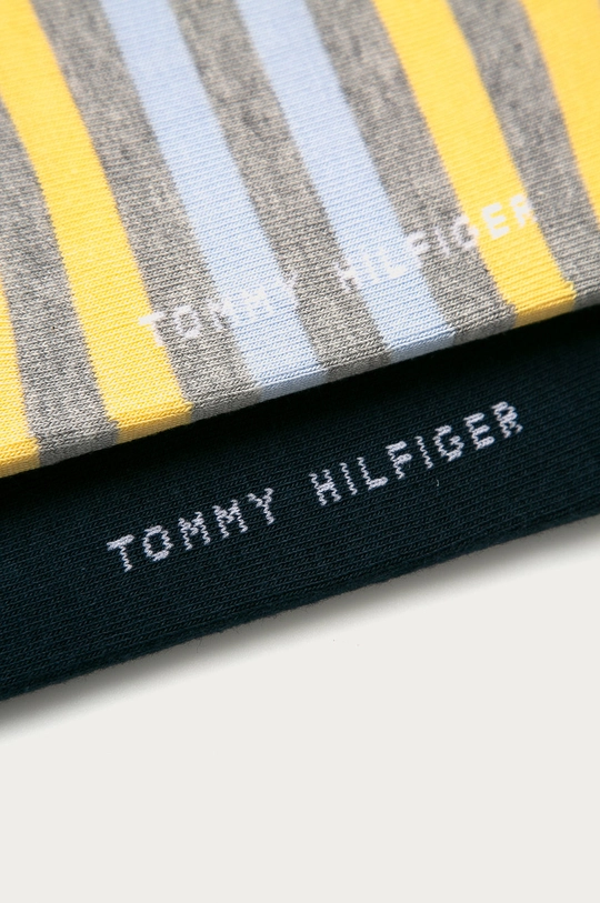 Tommy Hilfiger - Členkové ponožky (2-pak) sivá