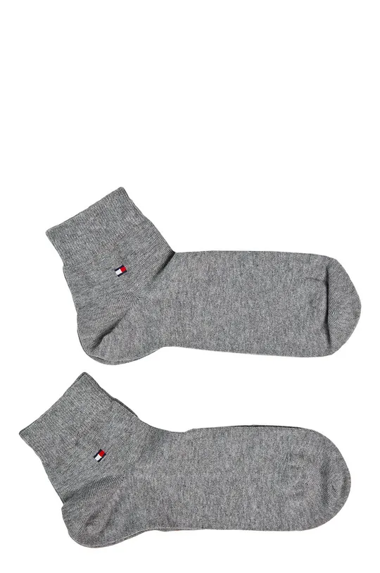 sivá Ponožky Tommy Hilfiger 2-pak Pánsky
