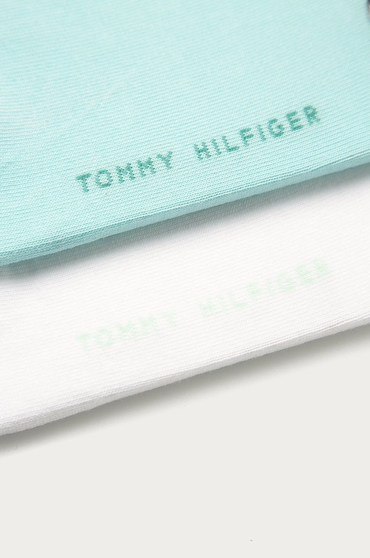 Tommy Hilfiger skarpetki 2-pack turkusowy