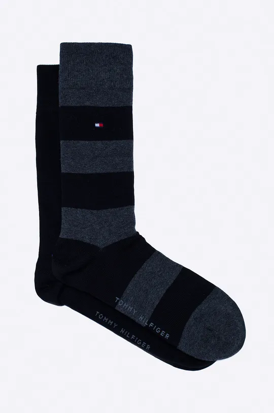 μαύρο Tommy Hilfiger κάλτσες (2-pack) 342021001 Ανδρικά