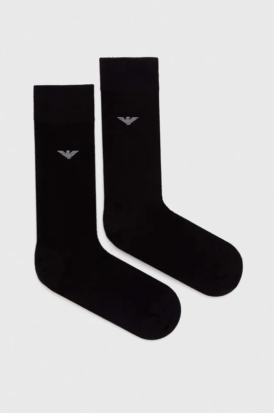 μαύρο Κάλτσες Emporio Armani Underwear 2-pack Ανδρικά