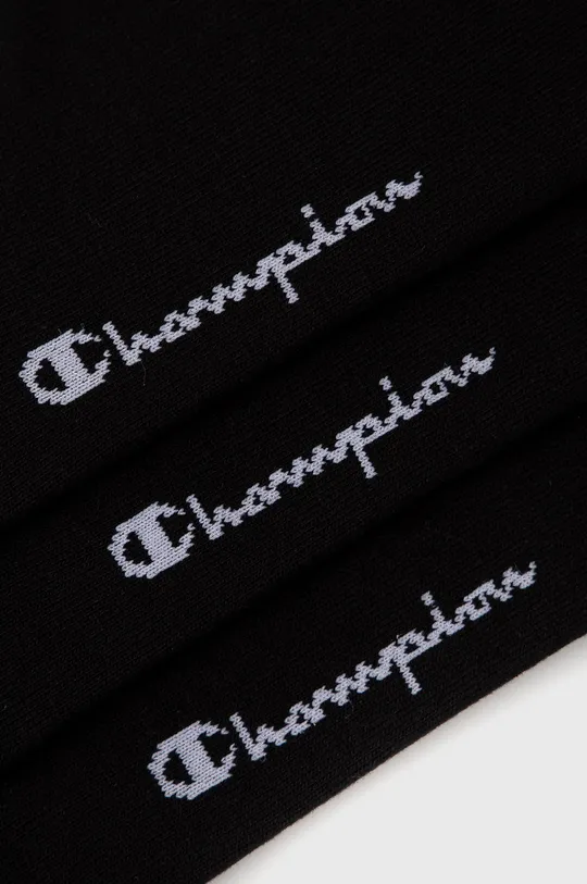 Champion - Ponožky (3-pak) Y08QH.M čierna