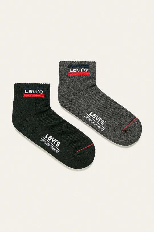 čierna Levi's - Ponožky (2 pak) Pánsky