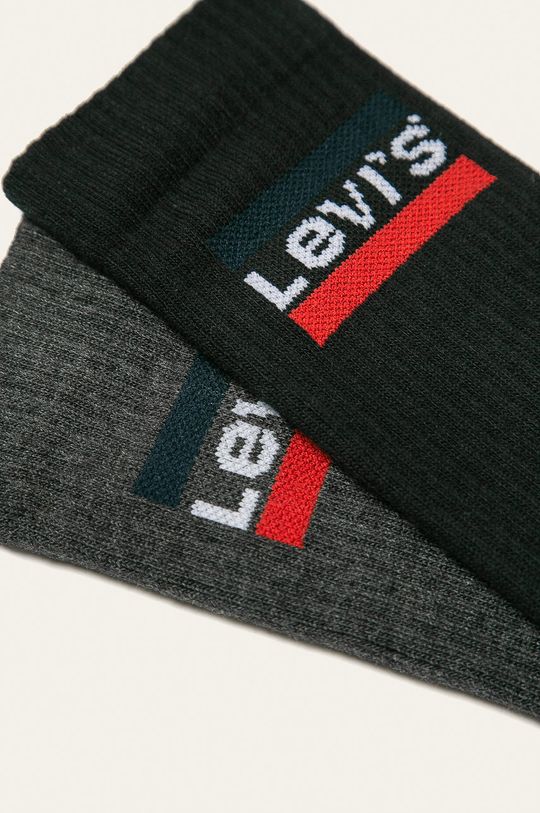 Levi's - Ponožky (2-pak) čierna