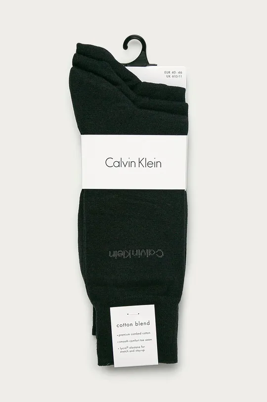 Calvin Klein - Ponožky (3-pak)  72% Bavlna, 3% Elastan, 25% Polyamid