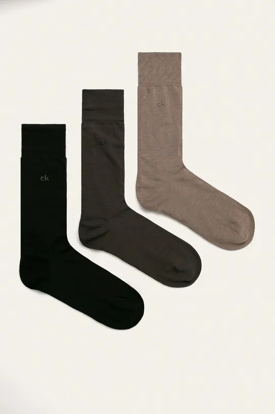 коричневий Calvin Klein - Шкарпетки (3-pack) Чоловічий