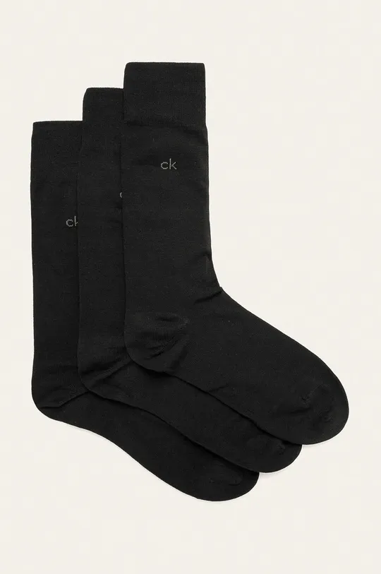 μαύρο Calvin Klein - Κάλτσες (3-pack) Ανδρικά