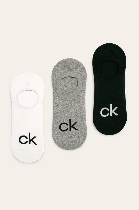серый Calvin Klein - Короткие носки (3-pack) Мужской