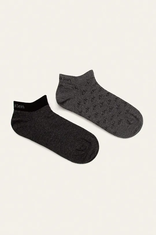 sivá Calvin Klein - Ponožky (2-pak) Pánsky