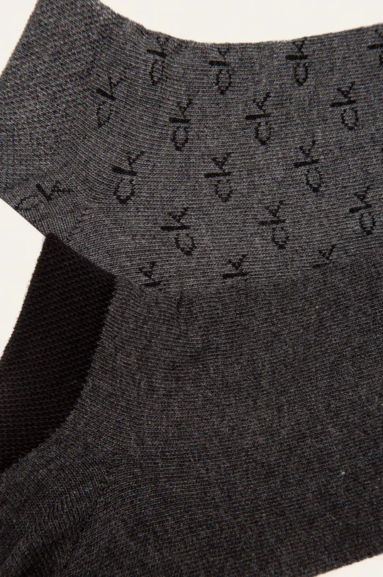 Calvin Klein nogavice (2-pack) siva