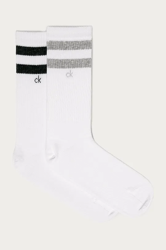 biela Calvin Klein - Ponožky (2-pak) Pánsky