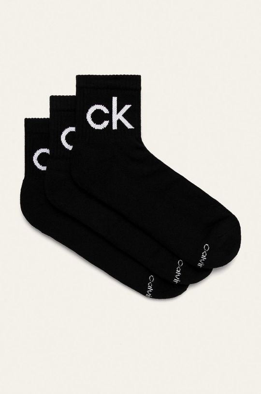 černá Calvin Klein - Ponožky (3-pack) Pánský
