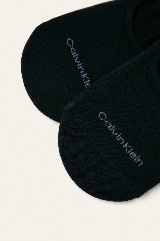 Calvin Klein - Kotníkové ponožky (2-pack) námořnická modř