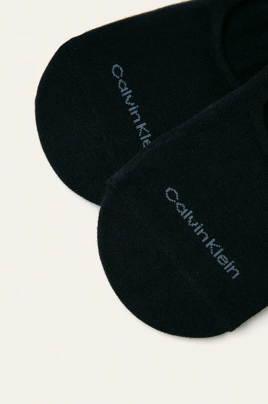 Calvin Klein - Členkové ponožky (2-pak) tmavomodrá