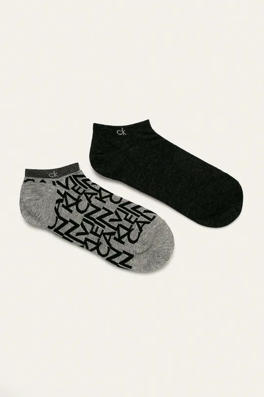 сірий Calvin Klein - Шкарпетки (2-pack) Чоловічий
