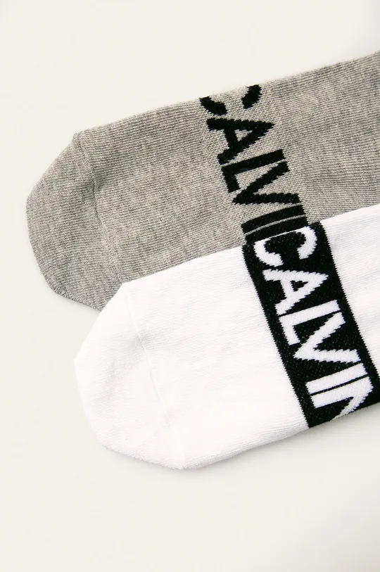 Calvin Klein - Ponožky (2-pak) biela