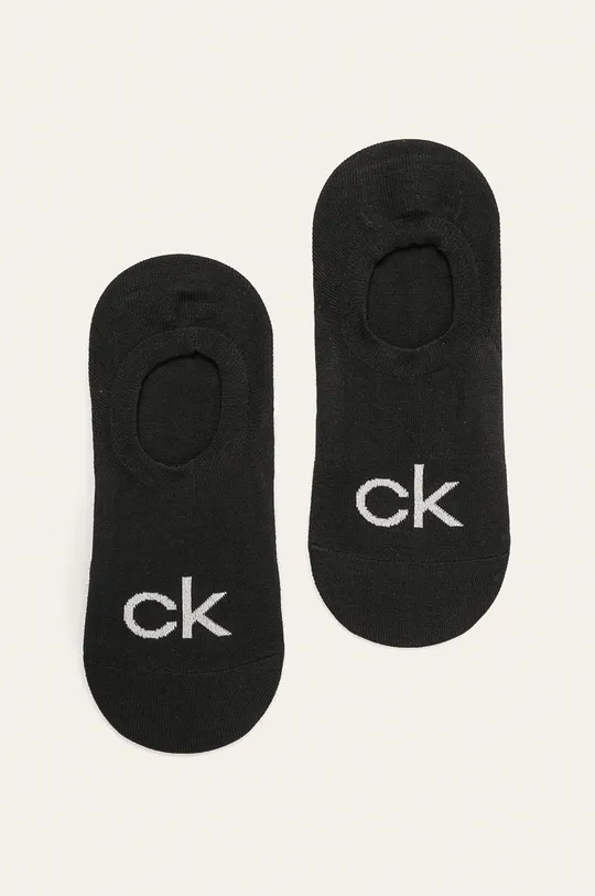 czarny Calvin Klein - Stopki (2-pack) Męski