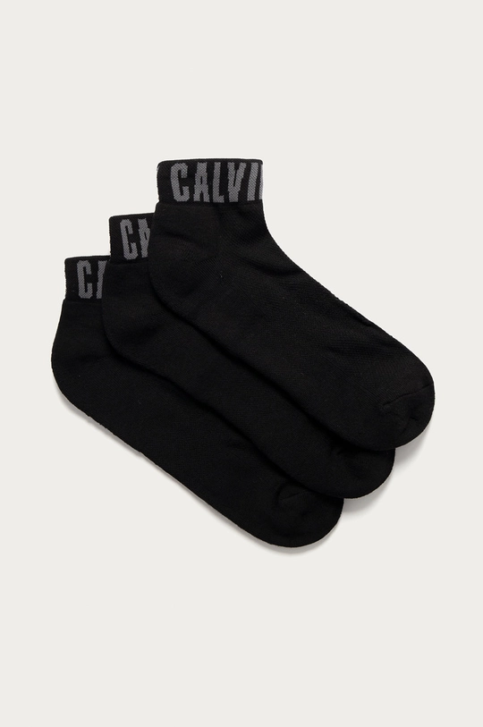 czarny Calvin Klein - Skarpetki (3-pack) Męski