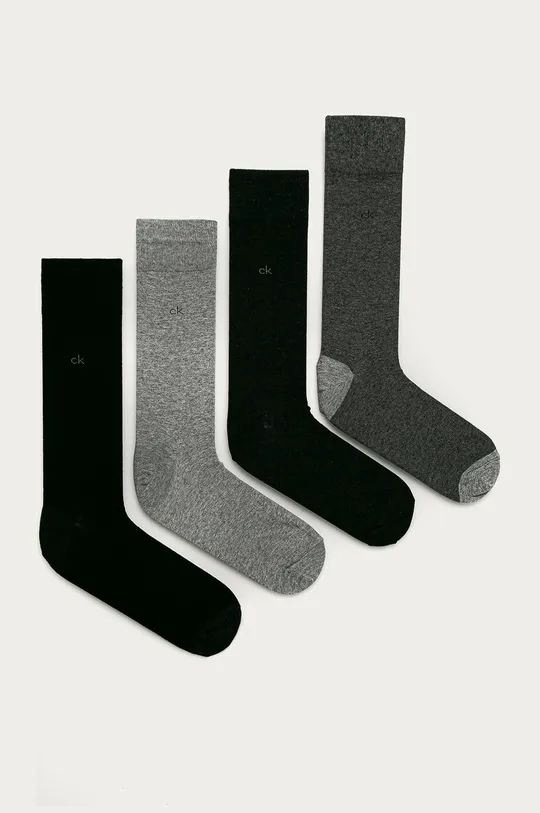 sivá Calvin Klein - Ponožky (4-pak) Pánsky