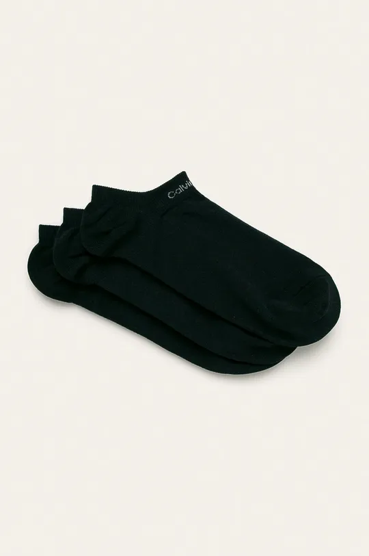 тёмно-синий Calvin Klein - Короткие носки (3-pack) Мужской