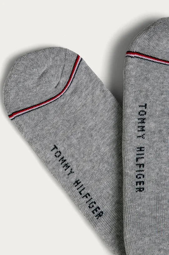 Tommy Hilfiger - Ponožky (2-pak) sivá