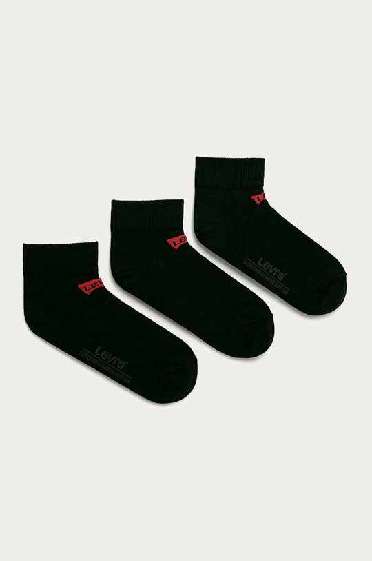 czarny Levi's - Skarpetki (3-pack) Męski