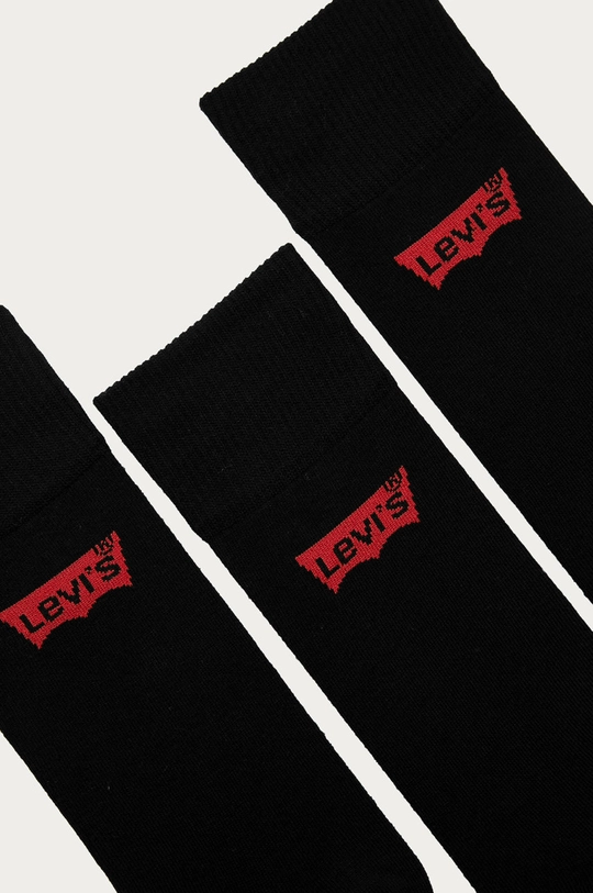 Levi's șosete (3-pack) negru