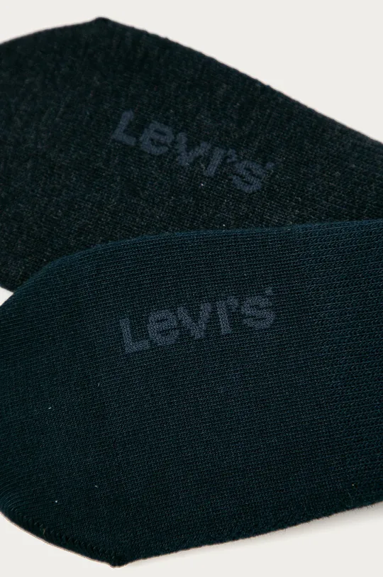 Levi's - Členkové ponožky (2-pak) tmavomodrá