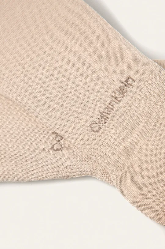 Calvin Klein - Ponožky (2-pak) béžová